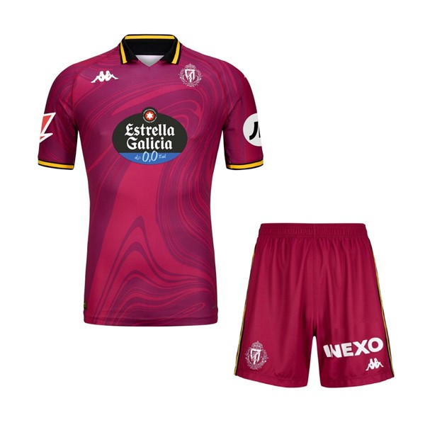 Camiseta Real Valladolid Tercera Equipación Niño 2024/2025